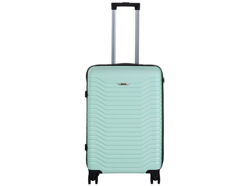 KOOR Trolley – 63 l, Hartschale, 4 Rollen, mit TSA, Mint, 40 × 66 × 26 cm