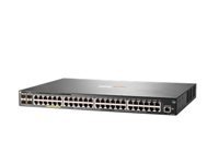 HPE Aruba 2930F – Managed L3 Switch – 48× 1G, 4× SFP, PoE+, PoE-Budget 370 W, 19", 1U