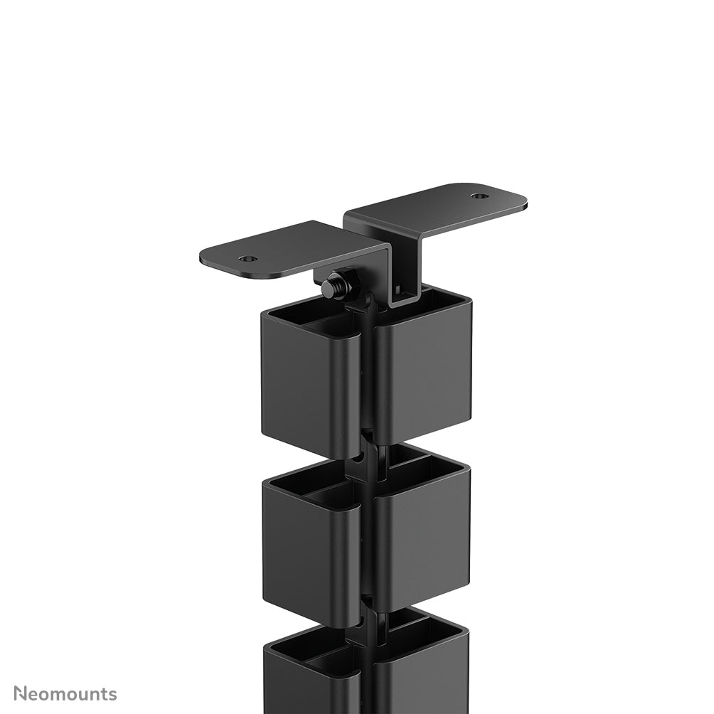 Neomounts ADS06-130BL Kabelführung – höhenverstellbar, schwarz, Kunststoff, B 994 × H 1292 × T 32 mm