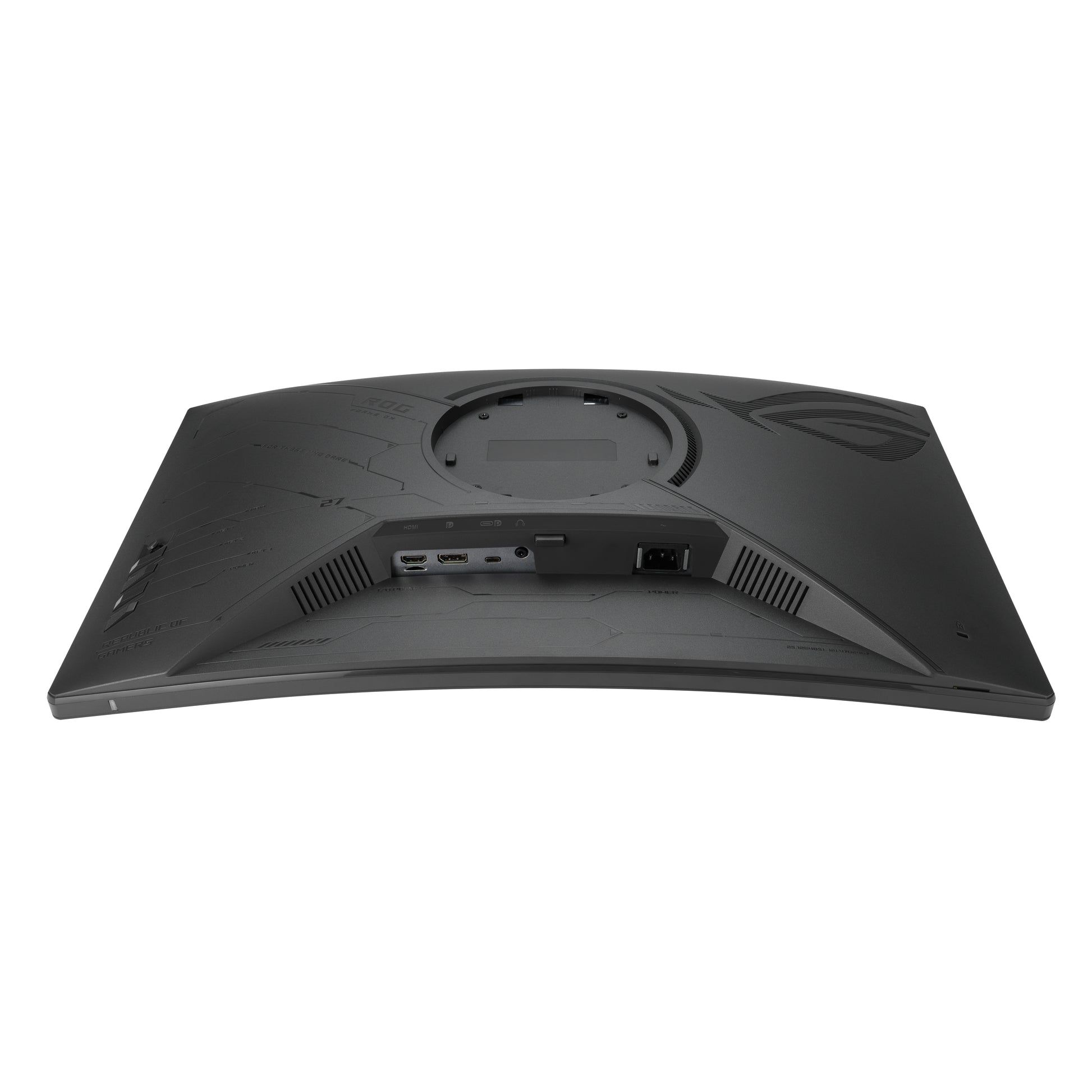 ASUS ROG Strix XG27WCMS – Monitor, 27", Fast VA, 280 Hz, 400 cd/m², Gebogen, USB-C, VESA 100 × 100, Schwarz