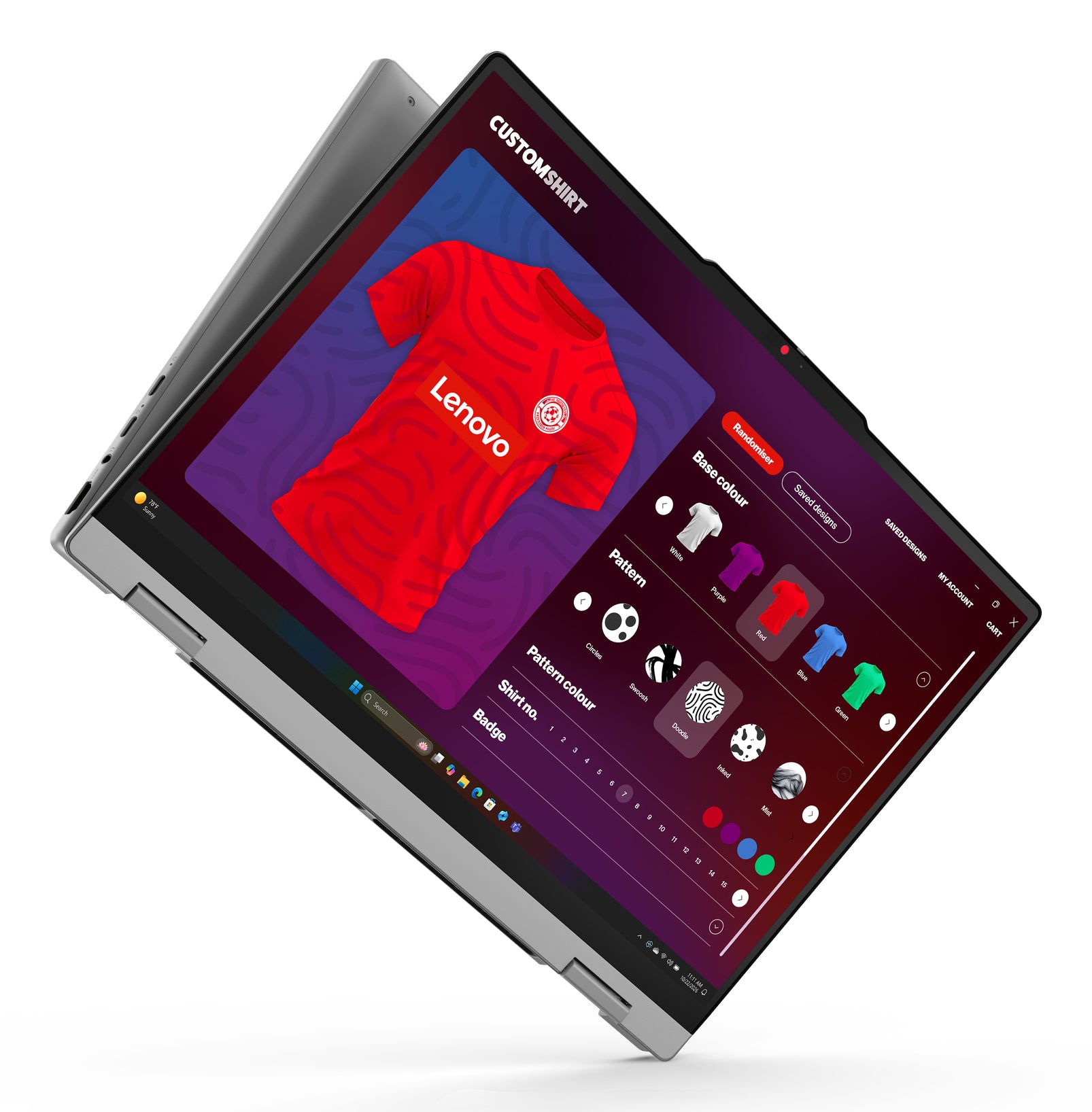 Lenovo IdeaPad 5 2-in-1 – 15,3" WQXGA OLED Touch, Ryzen AI 7 445, 32 GB, 1 TB SSD, Win 11 Home, QWERTZ (CH)