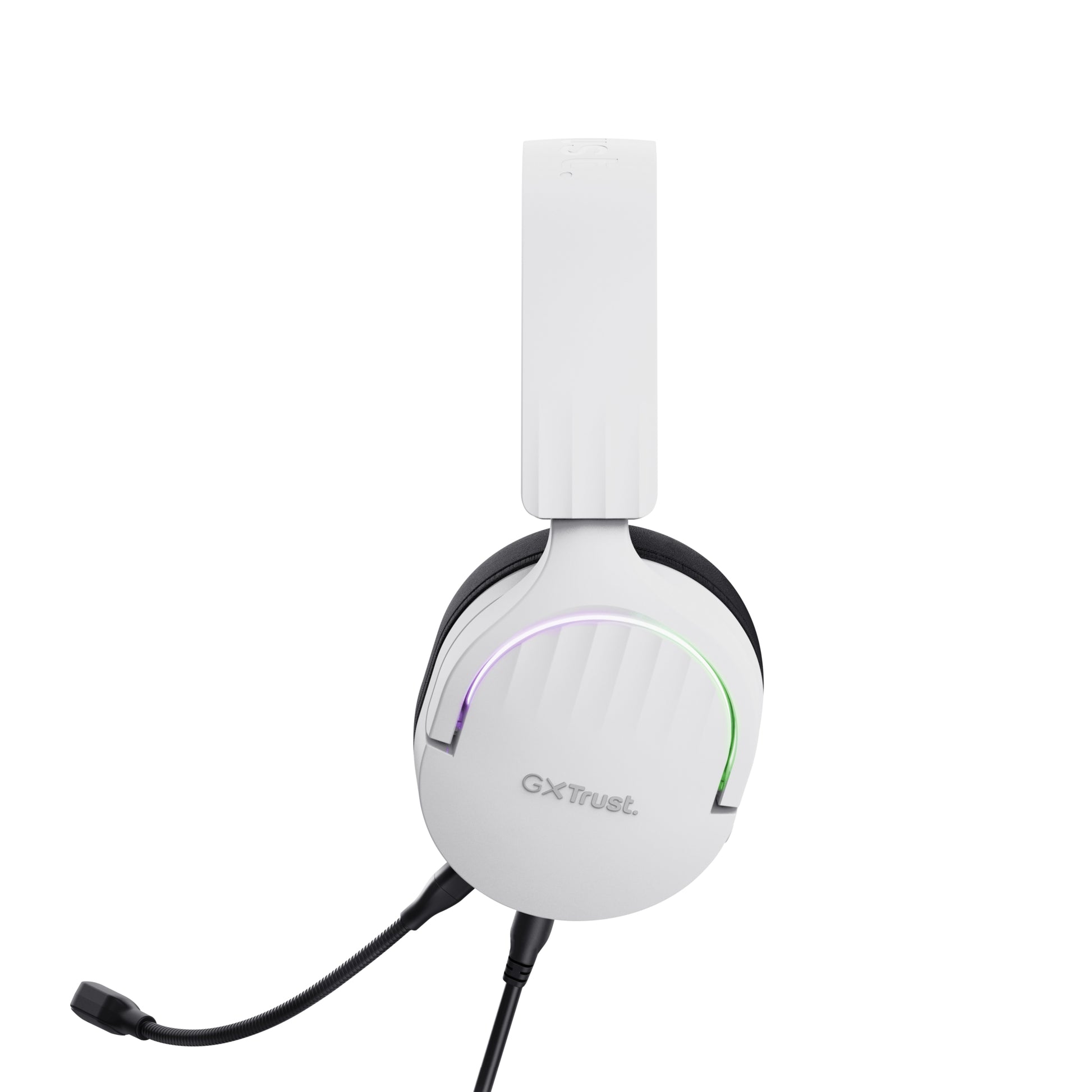 Trust GXT490 FAYZO Gaming-Headset – Over-Ear, Stereo, Verkabelt (USB-A), ANC, Weiss
