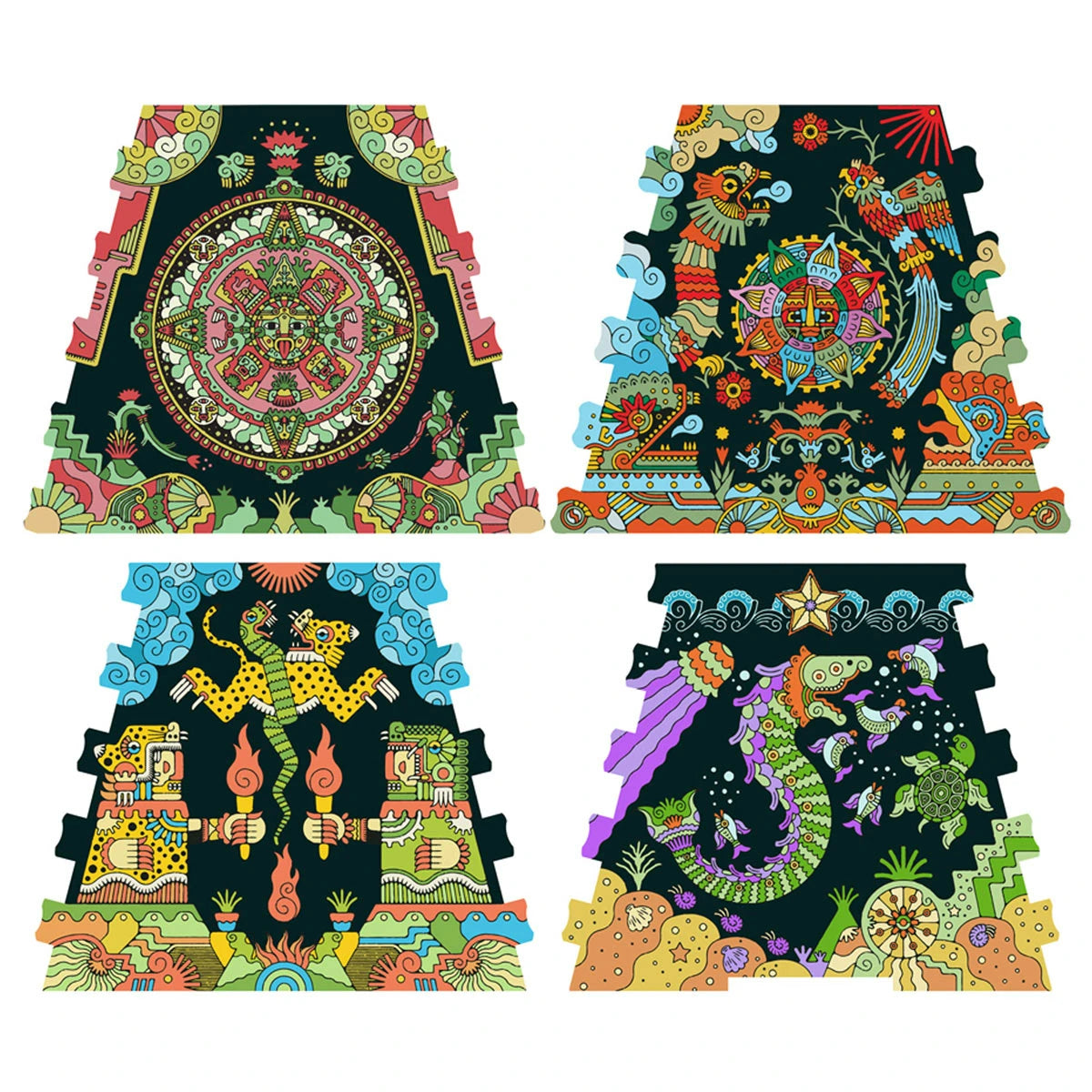 iDventure CluePuzzle Aztekenreich – Erweiterung, für CluePuzzle, 1–2 Spieler, ab 14 J., 60 min, DE