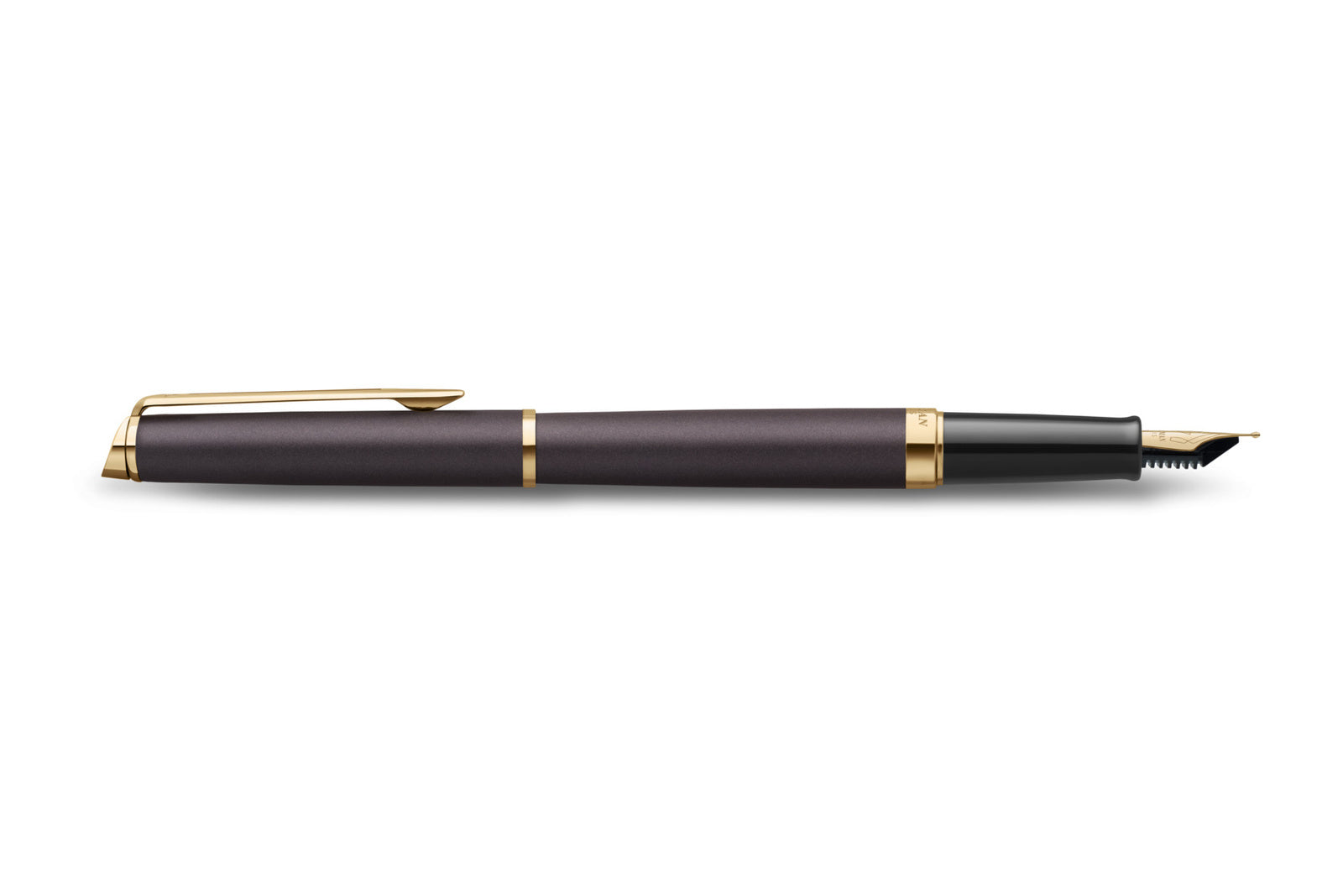 Waterman Hémisphère US Ed – Mittlere Feder – für Rechts- & Linkshänder – Lava Schwarz, Blau – Patronen/Konverter