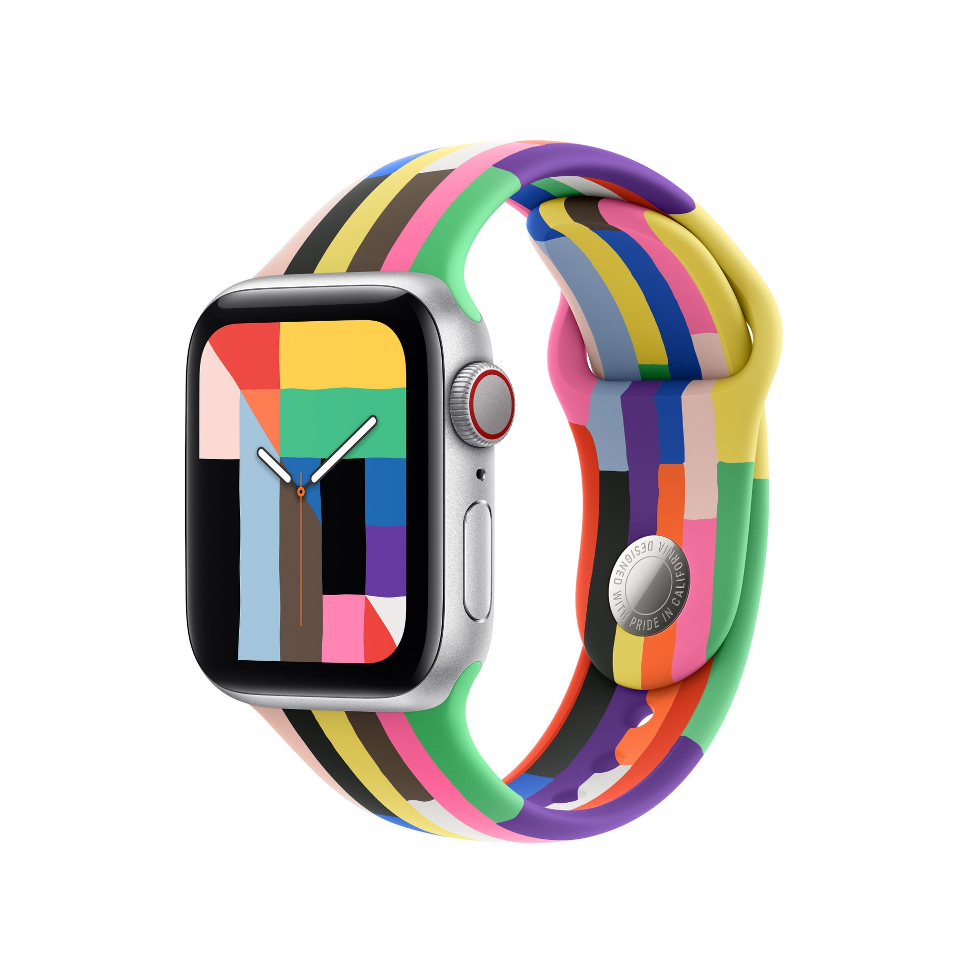 Apple Sportarmband (Pride Edition) – Armband – für Apple Watch 42 mm, S/M
