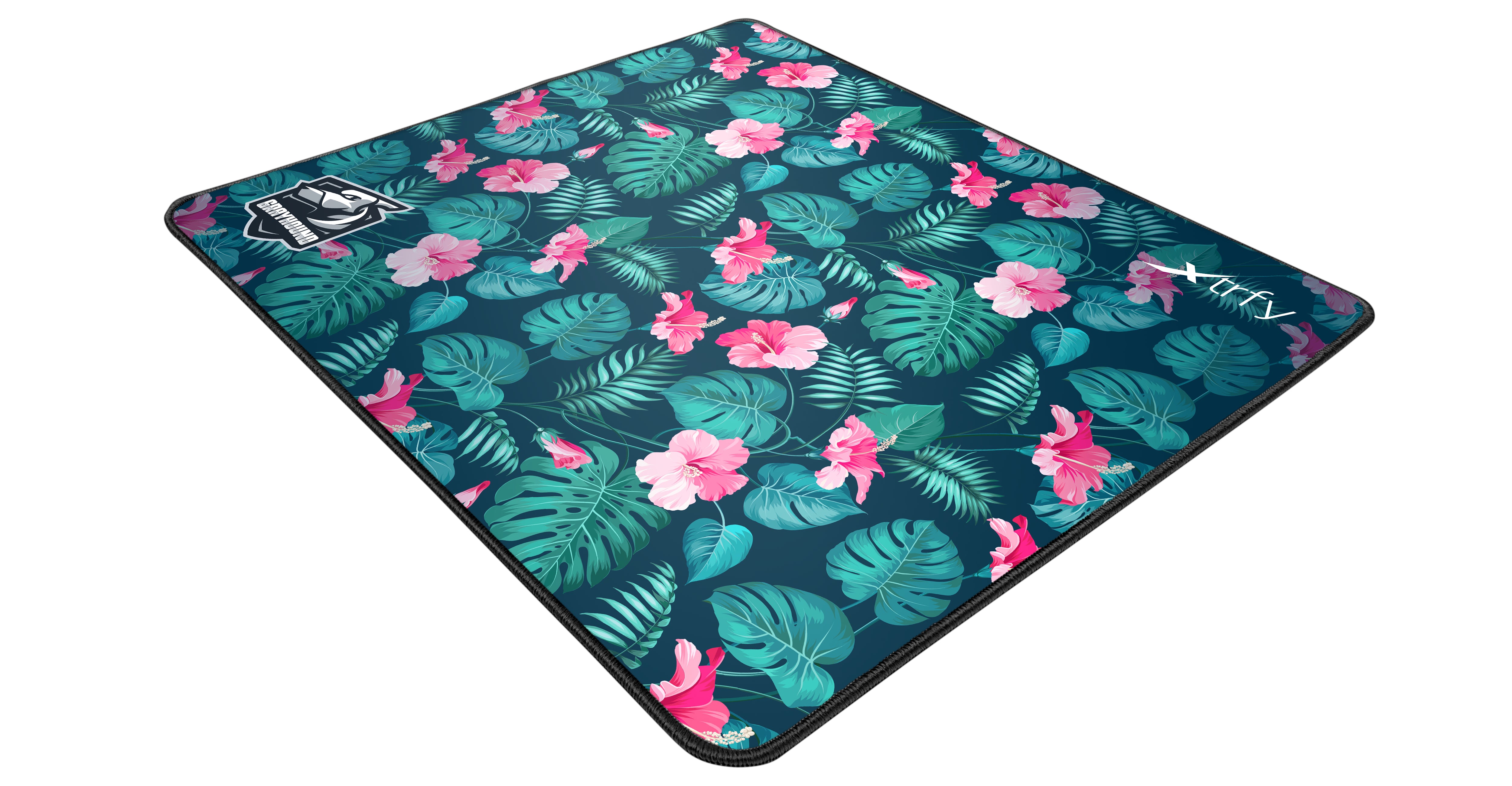 CHERRY XTRFY GP1 Tropical – Gaming-Mauspad – 460 × 400 mm, Tuch, Mehrfarbig