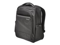 Kensington Notebook-Rucksack Contour 2.0 14 – für 14", 19,5 l, wasserabweisend, Polyester – schwarz