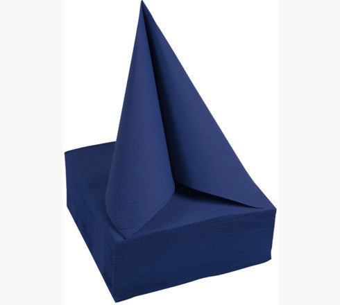 PRONAPPE Servietten marineblau – 38 × 38 cm, 2-lagig – 40 Stück