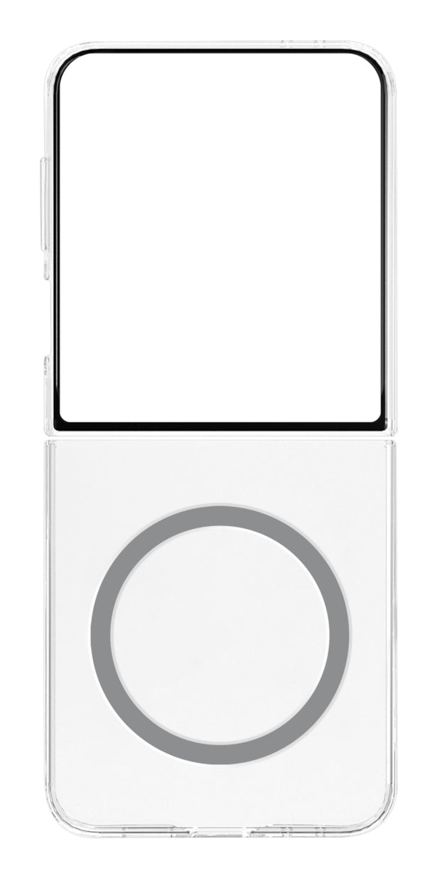 Samsung Backcover – für Samsung Galaxy Z Flip7 – transparent – Magnetverschluss