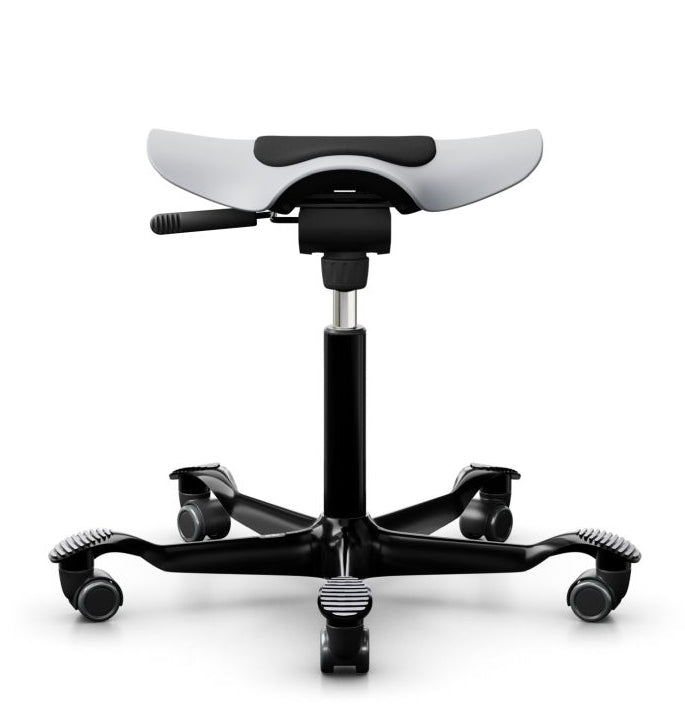 HÅG Hocker Capisco Puls 8001 – Sitzhöhe 45–62 cm, 110 kg, schwarz