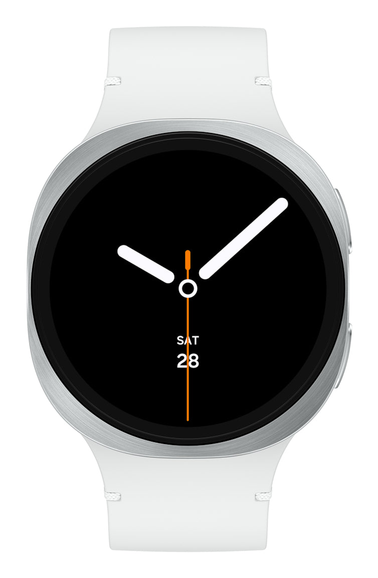 Samsung Sportuhr – Smartwatch – 44 mm, 1,5" AMOLED, GPS, WLAN, Silber