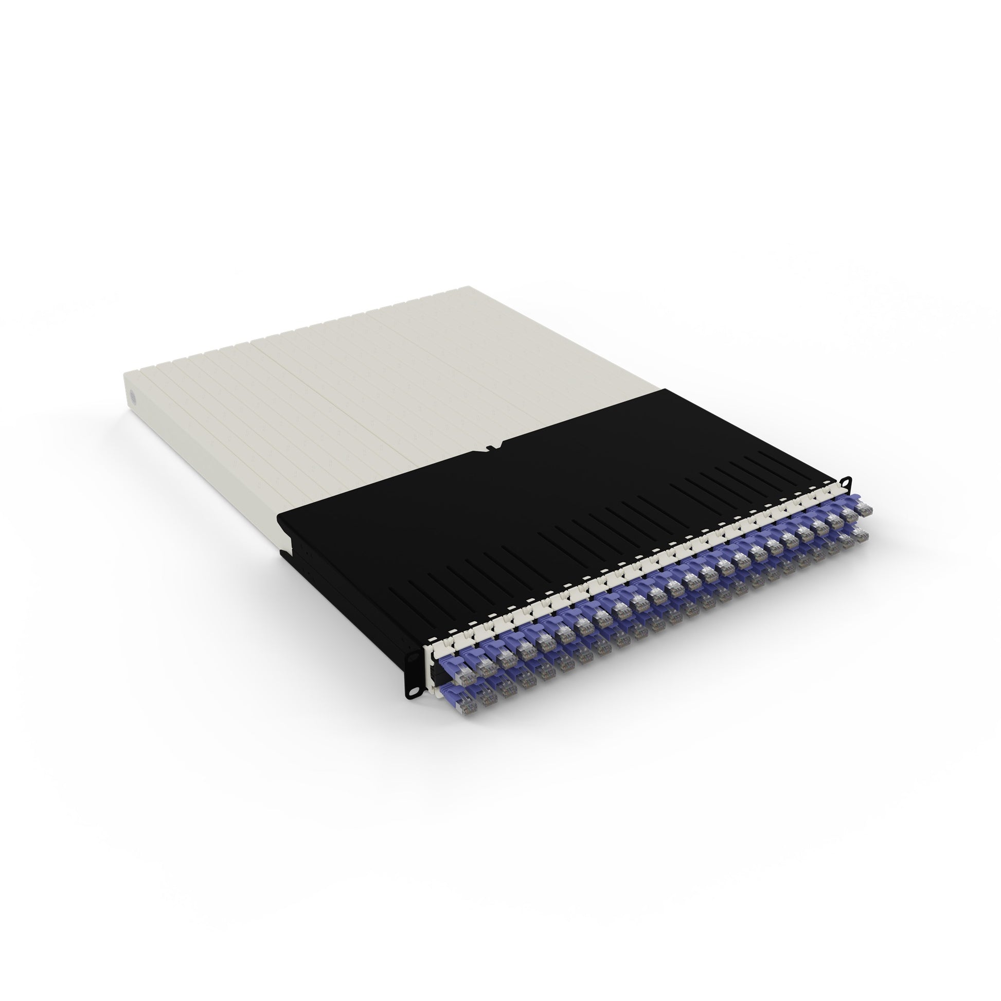 Patchbox 30RU Netzwerkkabel – Violett, Geschirmt