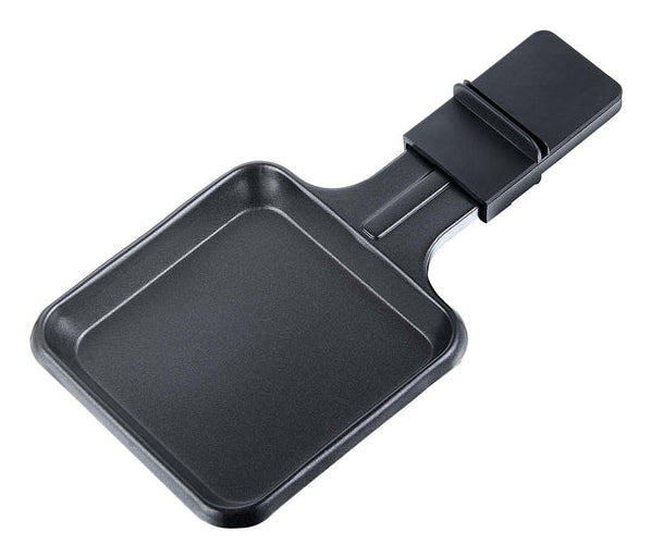 Melissa Raclette 16300027 – 8 Personen, 1300 W, Grillplatte 21×21 cm – schwarz