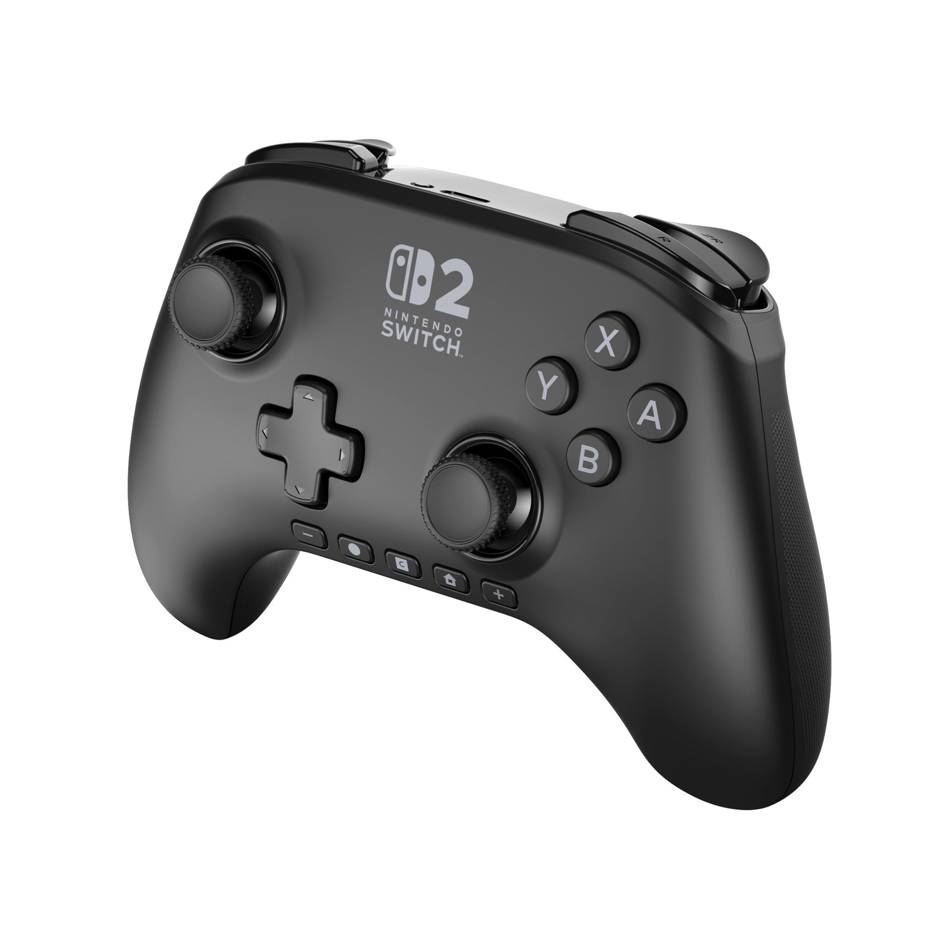 PowerA Advantage Wireless – Gamepad – Kabellos, 30 h Akku, für Nintendo Switch 2, Schwarz