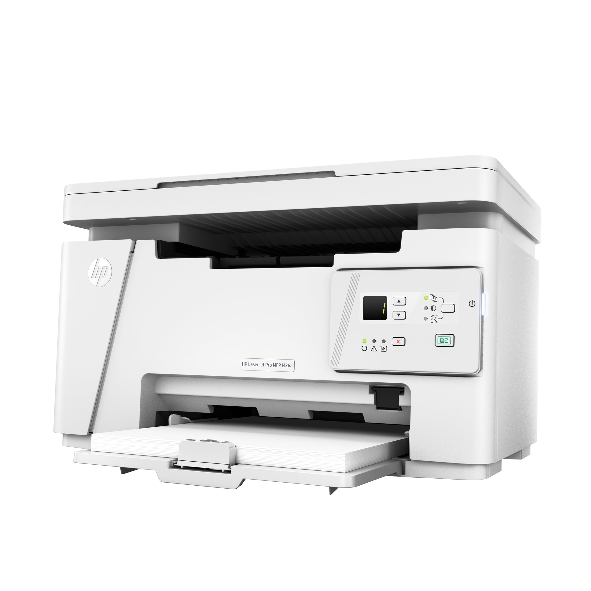HP LaserJet Pro MFP M26a – SW-Laser-Multifunktionsdrucker, A4, 3-in-1, Duplex, LAN