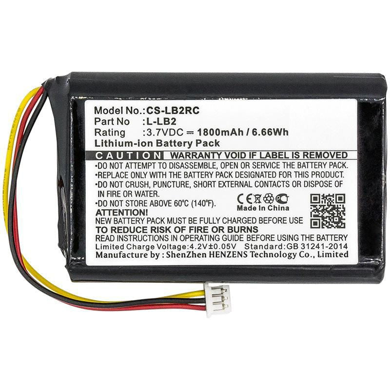 CoreParts Ersatzakku – 6,66 Wh, 3,7 V, Li-Ion, für Logitech Tastatur & Maus, Schwarz