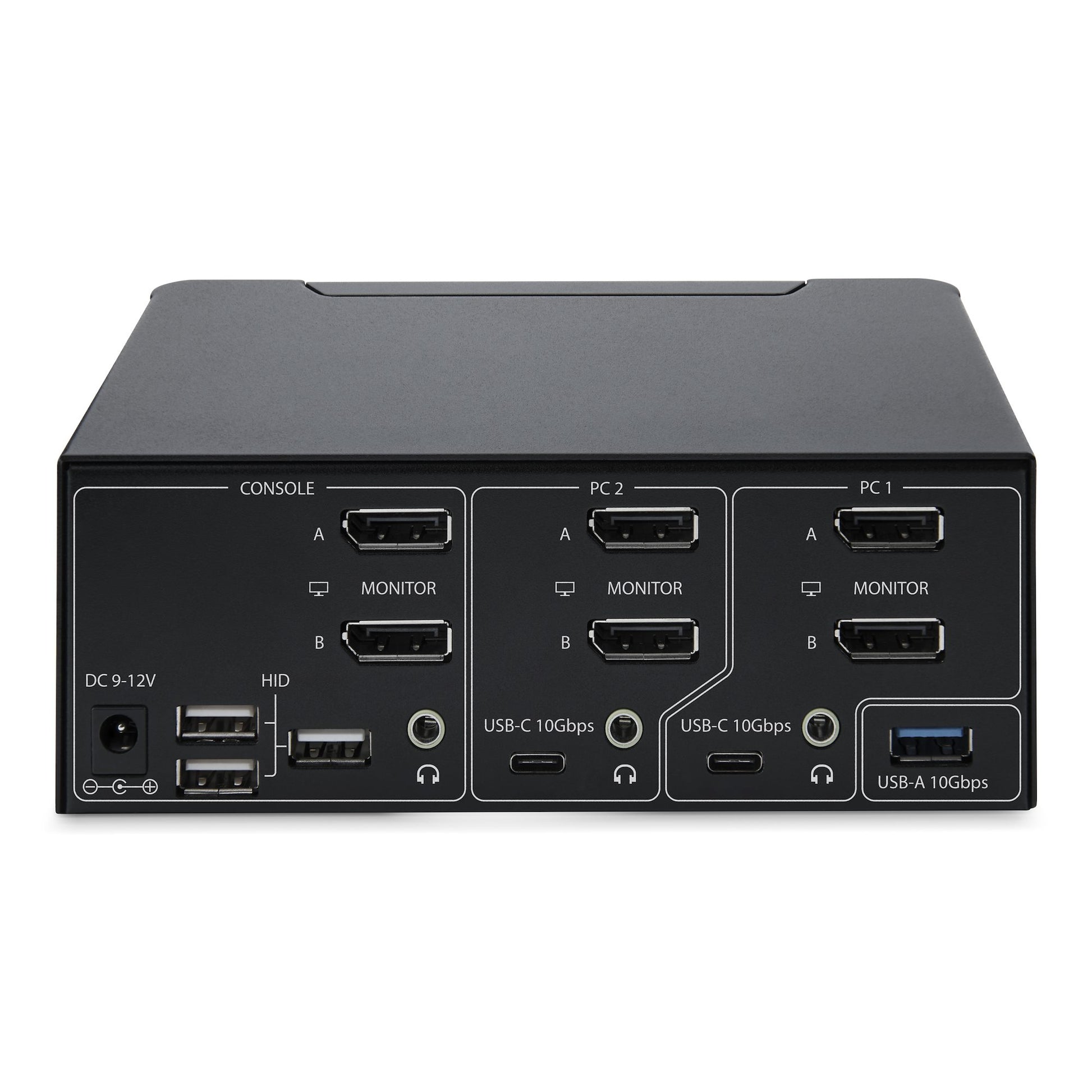 StarTech.com 2-Port DP 1.4 Dual-View KVM-Switch – 8K/60 Hz, USB 3.1-Hub