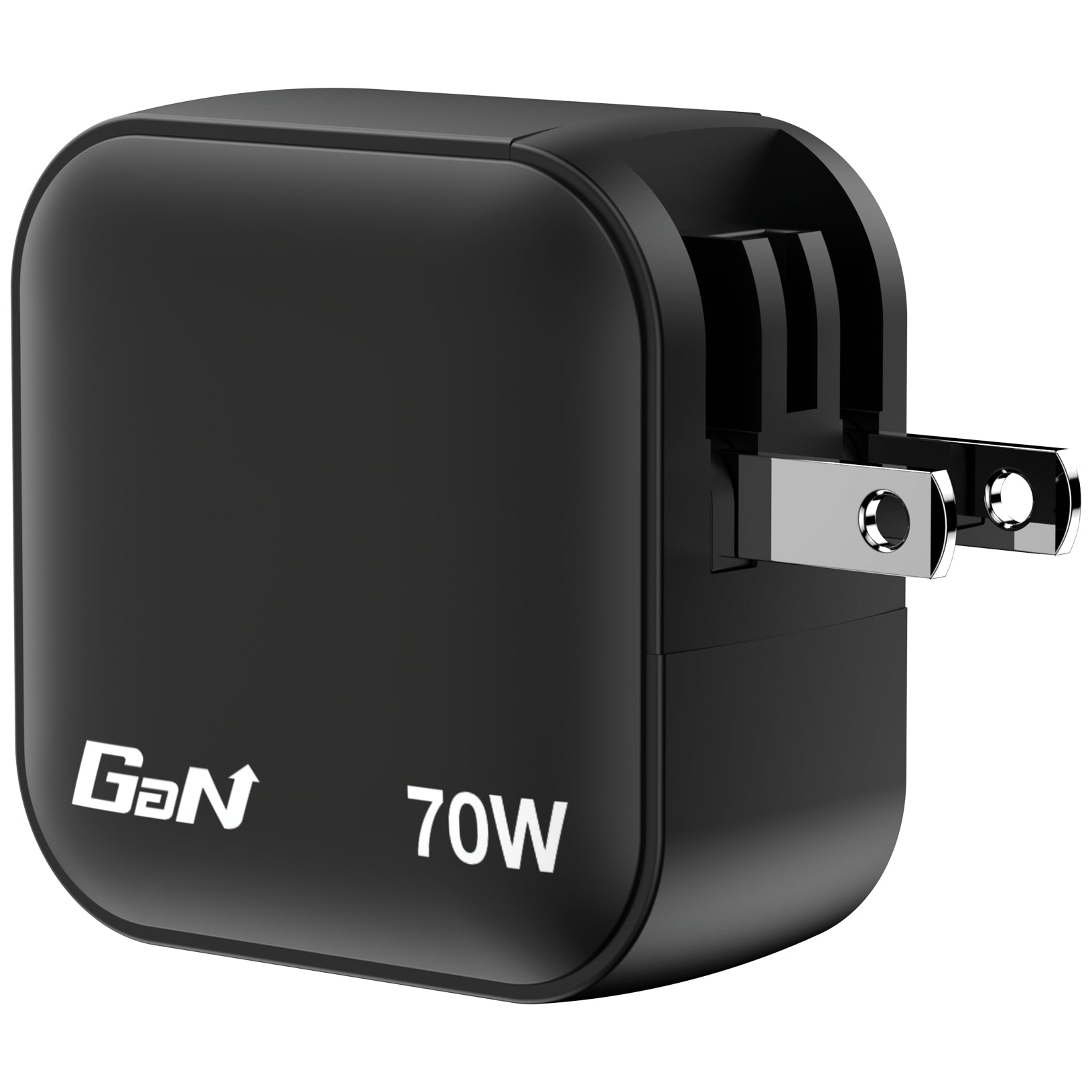 Verbatim Mini GaN Ladegerät 70 W USB-Ladegerät – USB-C×2, USB-A×1 – PD, PPS, QC 3.0