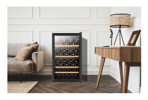 Climadiff Weinkühlschrank CLS52B1 – 128 l, 220/240 V, Kompressor, Energieeffizienzklasse G
