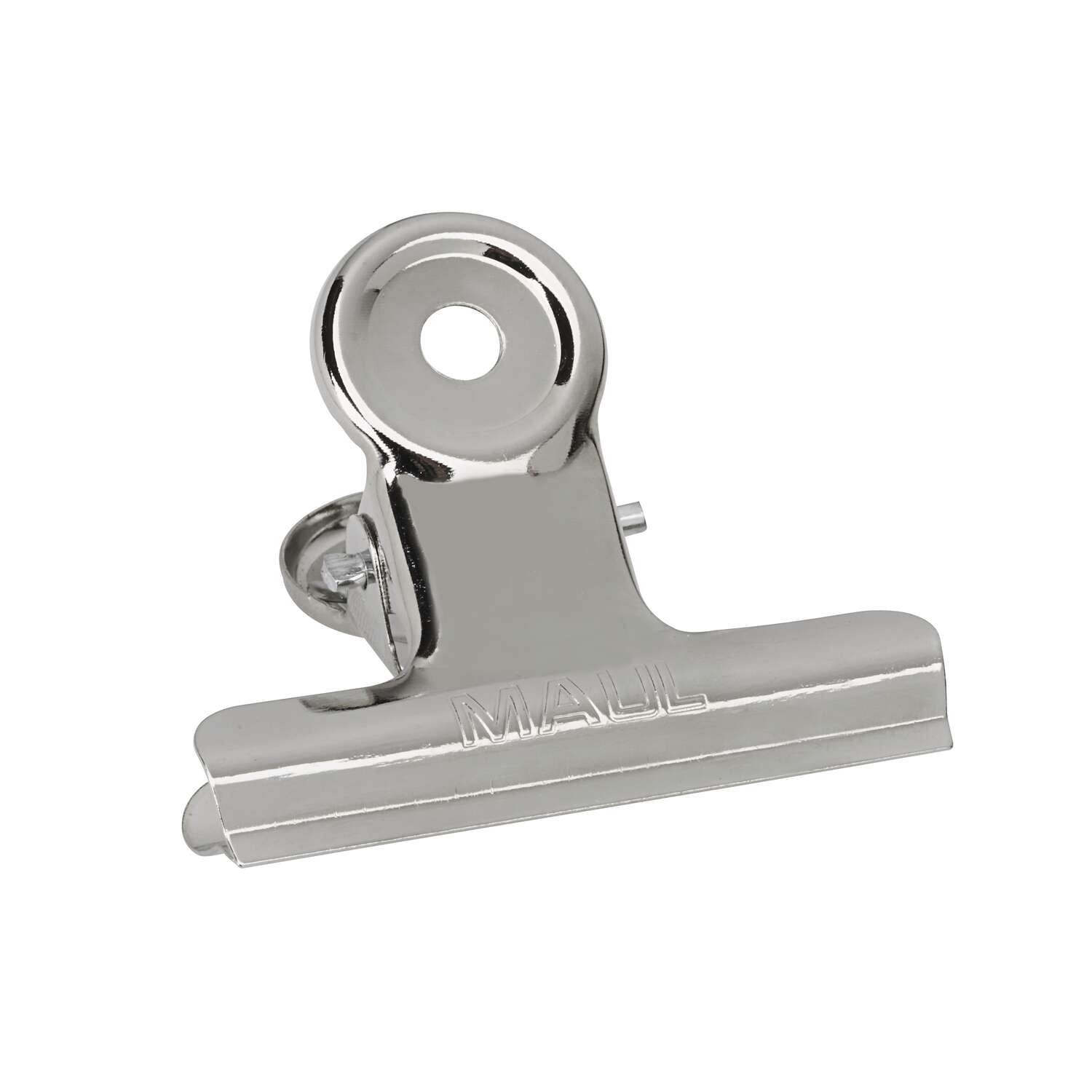 MAUL Briefklemmer – 52 mm – silber – metall – 10 Stück