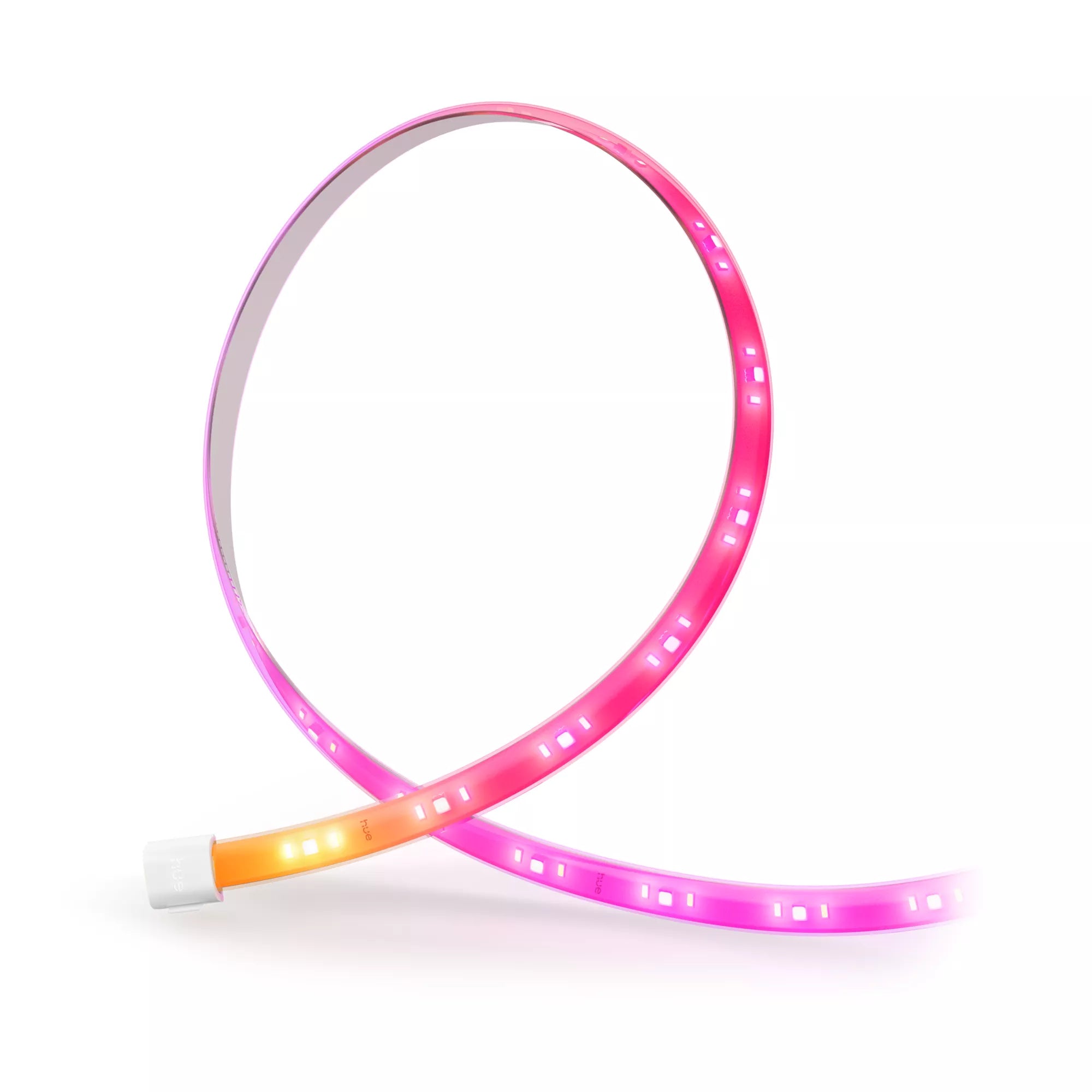 Philips by Signify Philips Hue LED-Strip – Verlängerung, 10 m, 1700 lm, einstellbares Weiss, für Alexa/Google/HomeKit, weiss