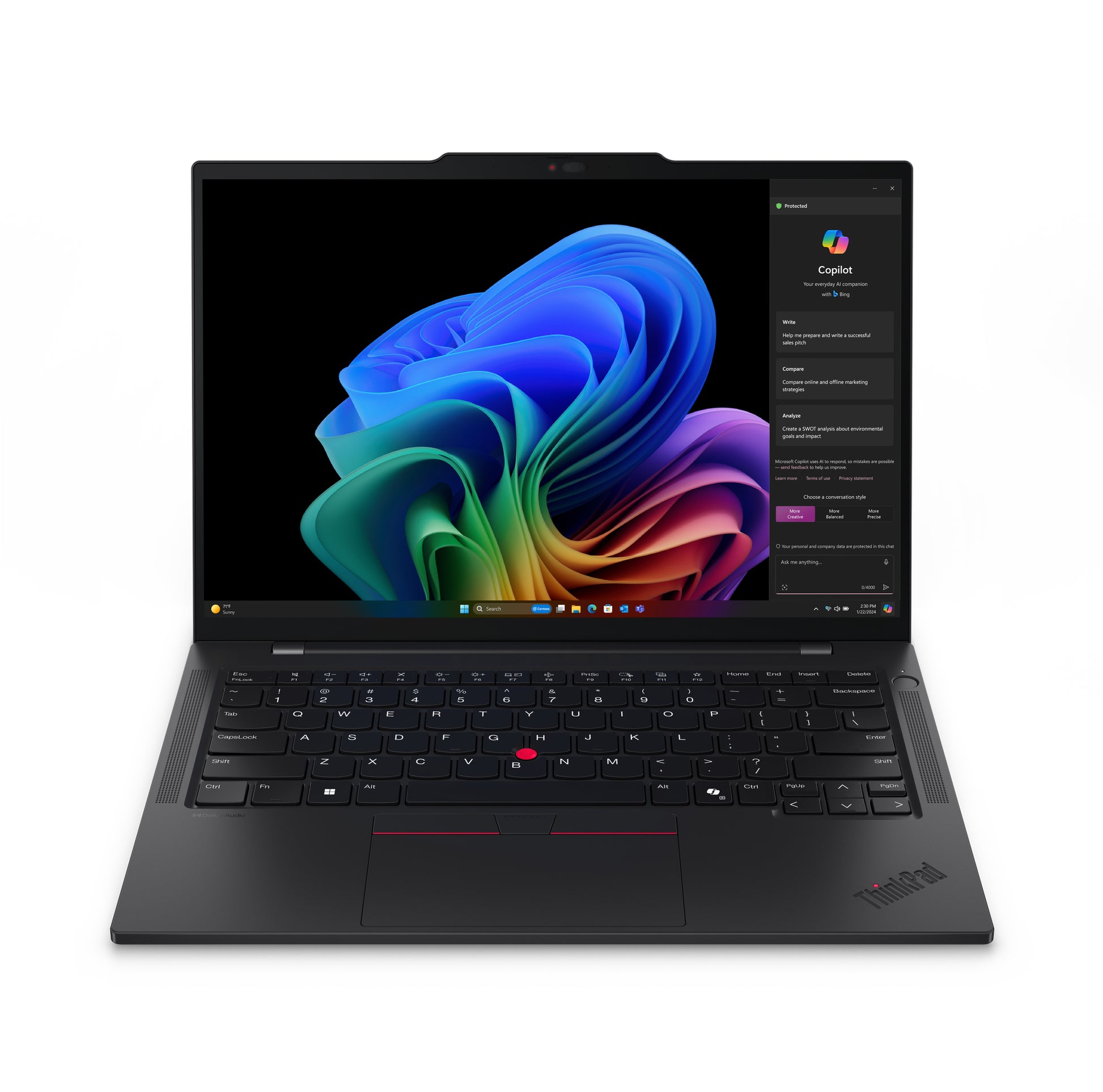 Lenovo ThinkPad T14s G6 TS – Snapdragon X Elite, 32 GB, 1 TB, WUXGA, Windows 11 Pro