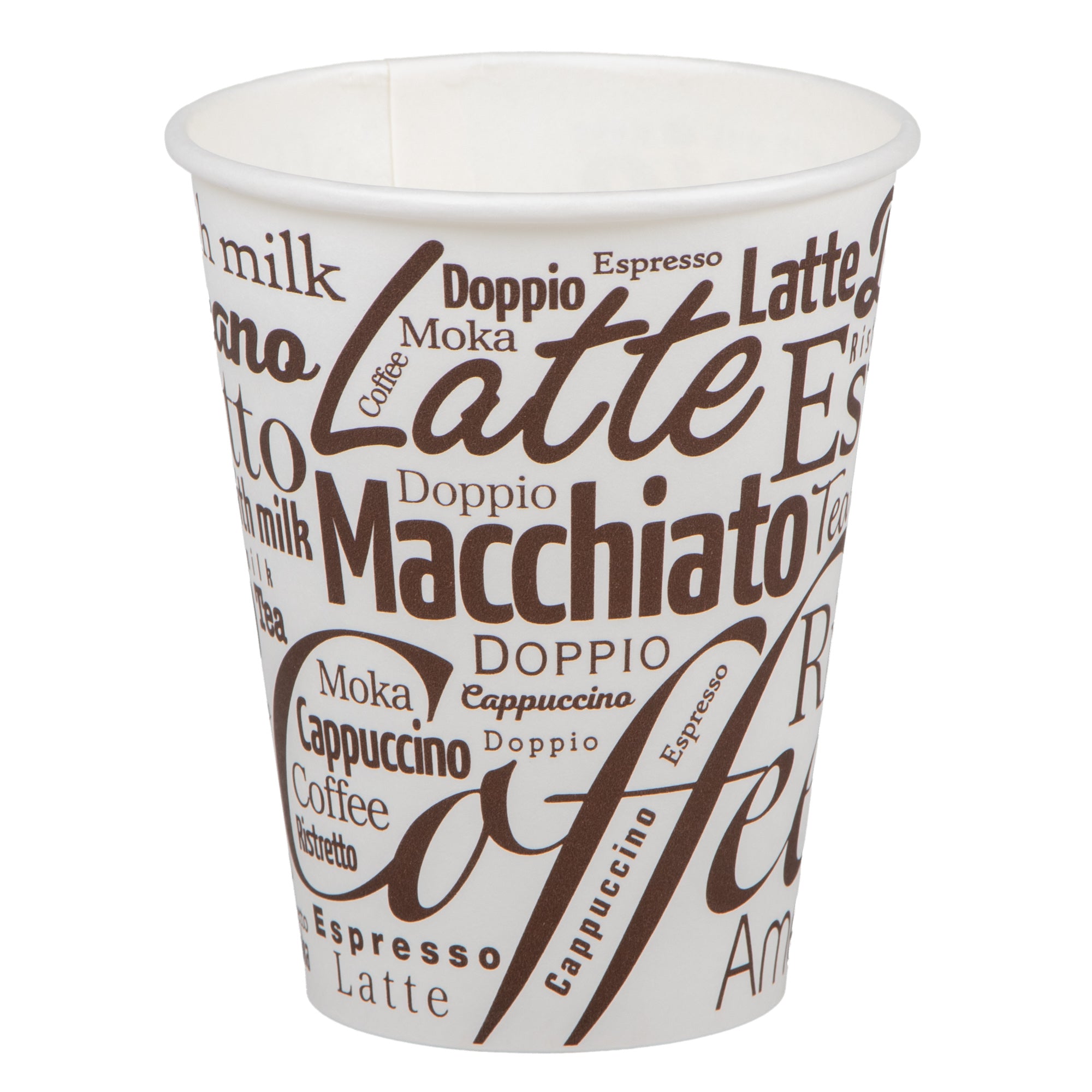 Elco Einweg-Kaffeebecher Bistro, Karton – 3 dl, Braun/Weiss – 1'000 Stk.