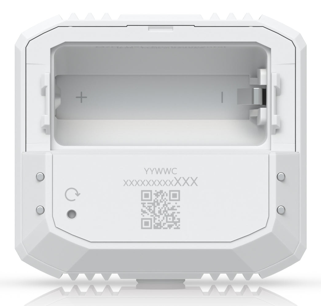 Ubiquiti Multisensor, Temperatur, Feuchte & Umgebungslicht, Funk, 6-Jahres-Batterie – Weiss