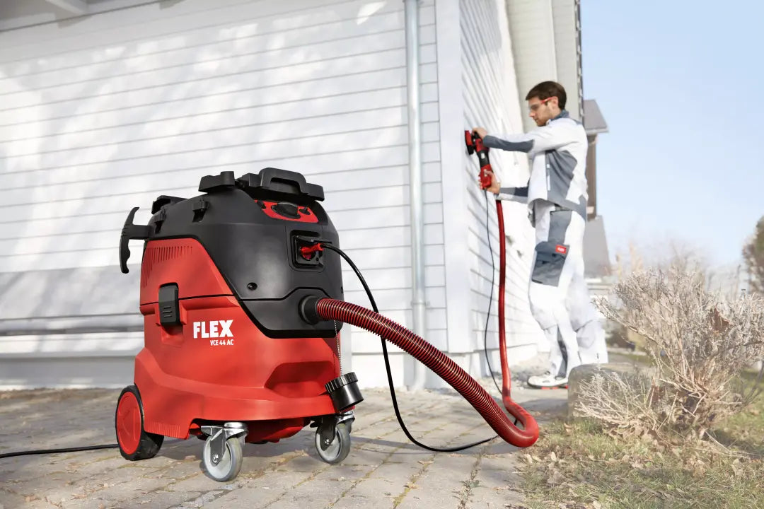 Flex Absauganlage VCE 44 M AC-Set – 1400 W, 42 l, Netzbetrieb, Schlauch 4 m