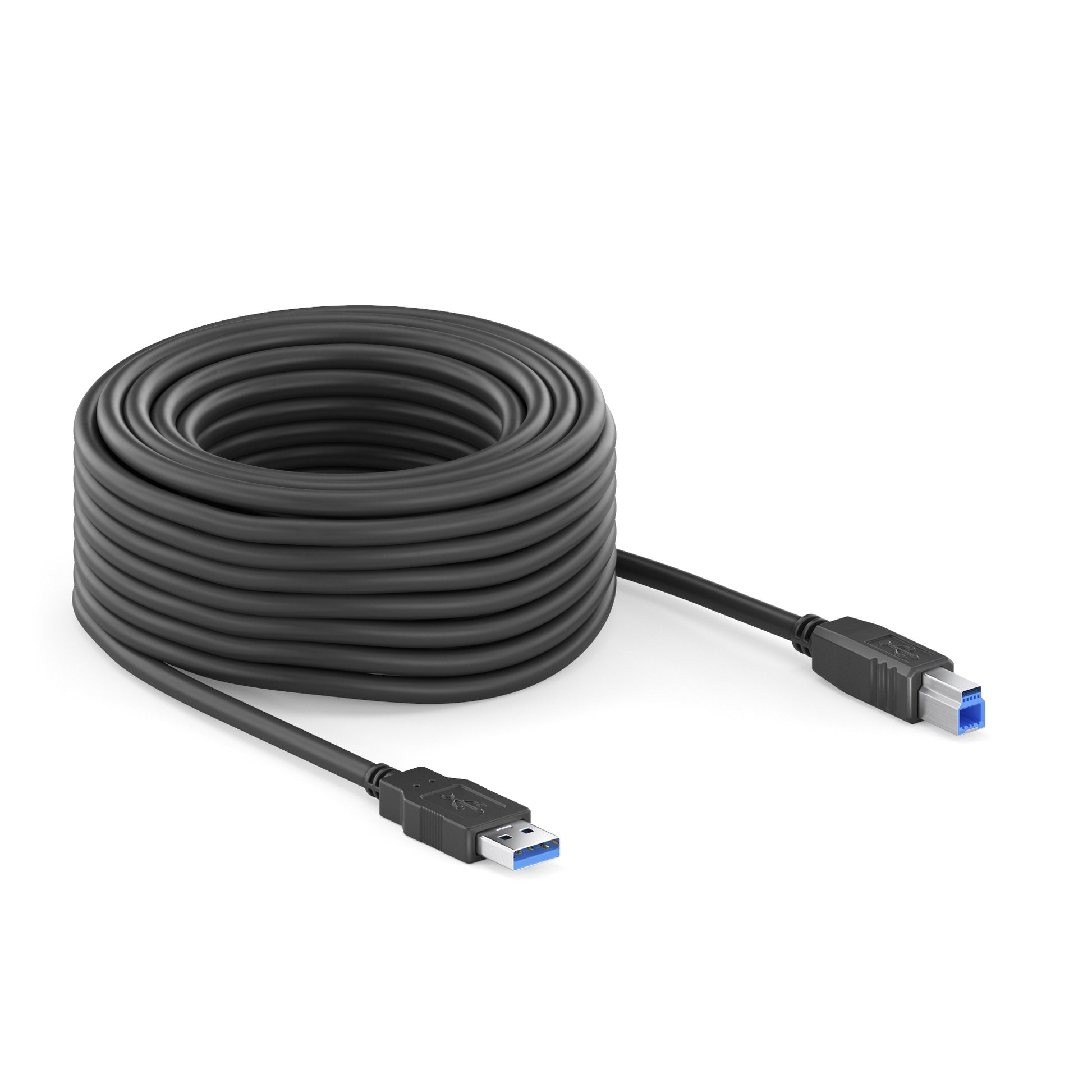 PureLink USB-Kabel, USB-A zu USB-B, 5 m, USB 3, Lade-/Datenkabel