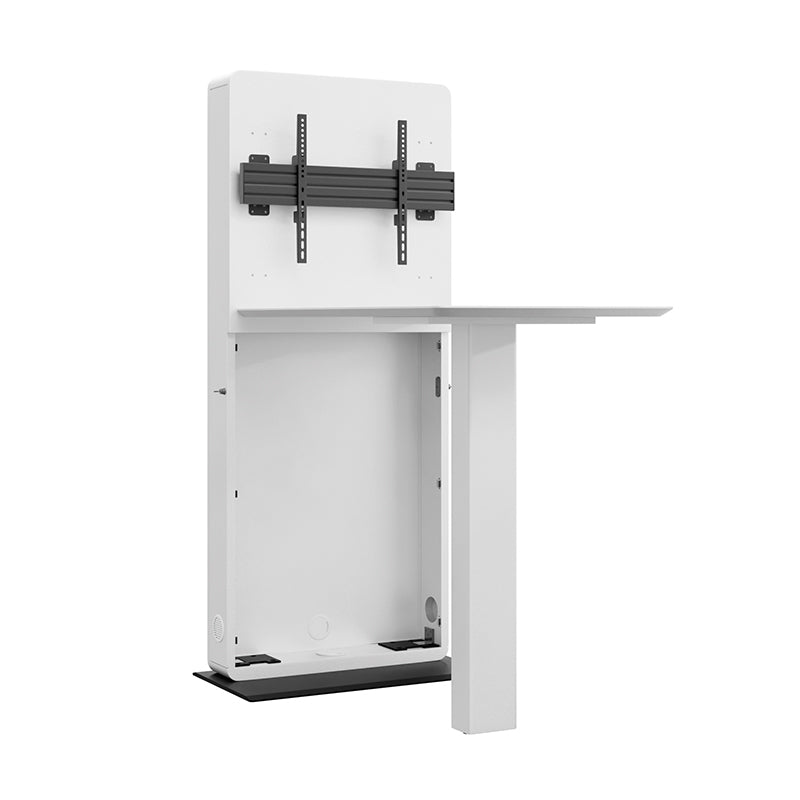 Hagor Bodenständer – 32–55" – VESA 600×400 – bis 50 kg, Diebstahlsicherung – CON-Line FS Table
