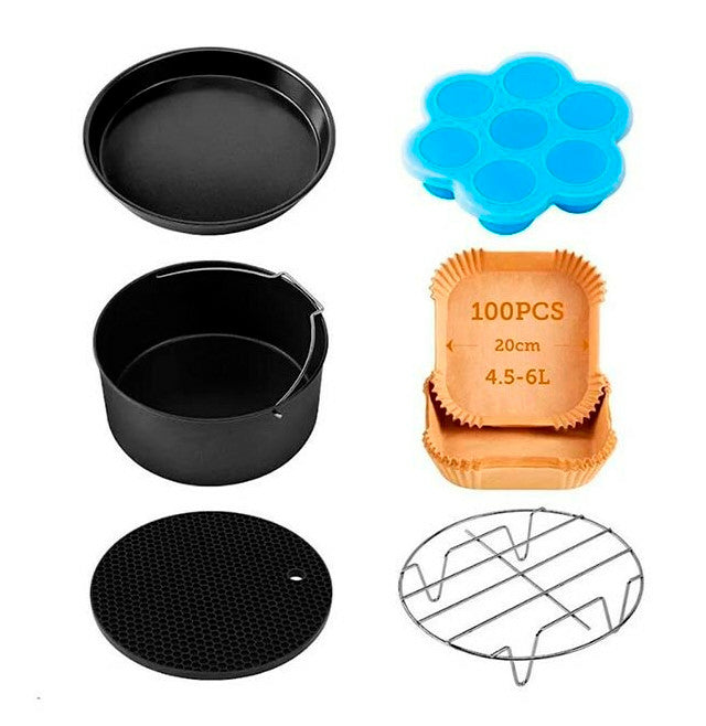 Cosori Silikonform-Set für Heissluftfritteusen – 27 × 17,8 cm