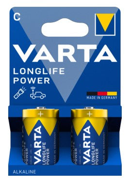 Varta C Alkaline Batterien, 1,5 V – 2 Stk.