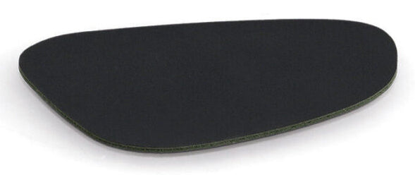 Zeller Present Glasuntersetzer 4 Stk., 10 × 12 × 0,8 cm, PVC, dunkelgrün, für Gläser