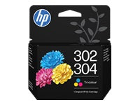HP 302/304 Dreifarbig Tintenpatrone (Original)