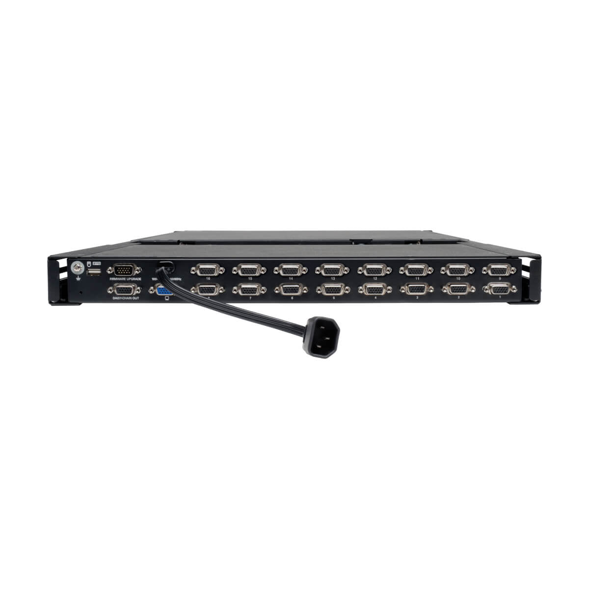 Tripp Lite NetController B040-016-19 – 19" Rack-LCD-Konsole – 1366 × 768, 16-Port VGA KVM, USB, 1U