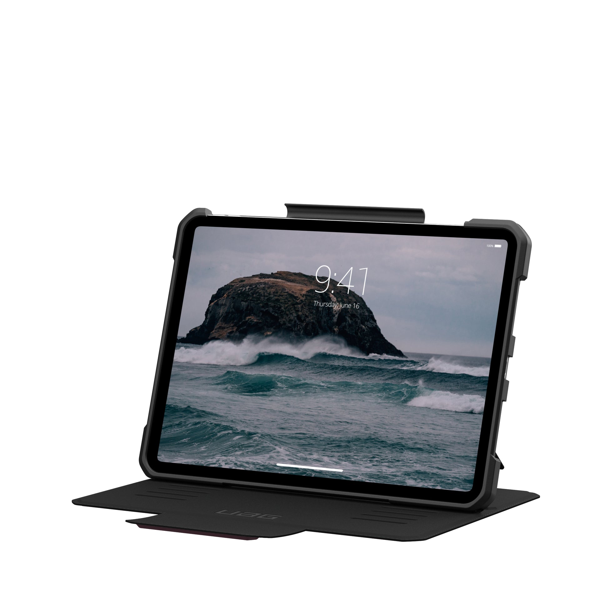Urban Armor Gear UAG Tablet-Hülle für Apple iPad Pro 11" (5. Gen., 2024, M4, A2836, A2837, A3006) – Bordeaux