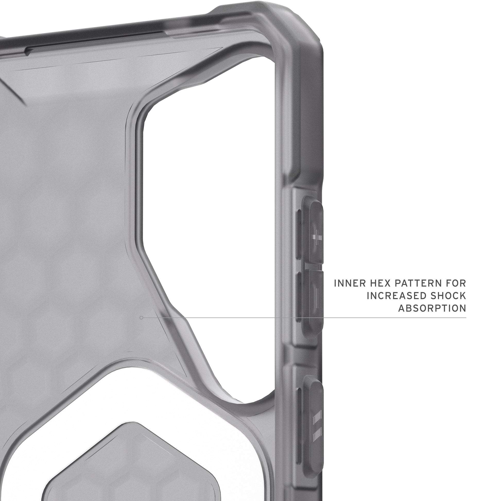 Urban Armor Gear UAG Essential Armor – Rückcover – für Samsung Galaxy S26 Ultra – MagSafe, PC, Hellgrau, stossfest