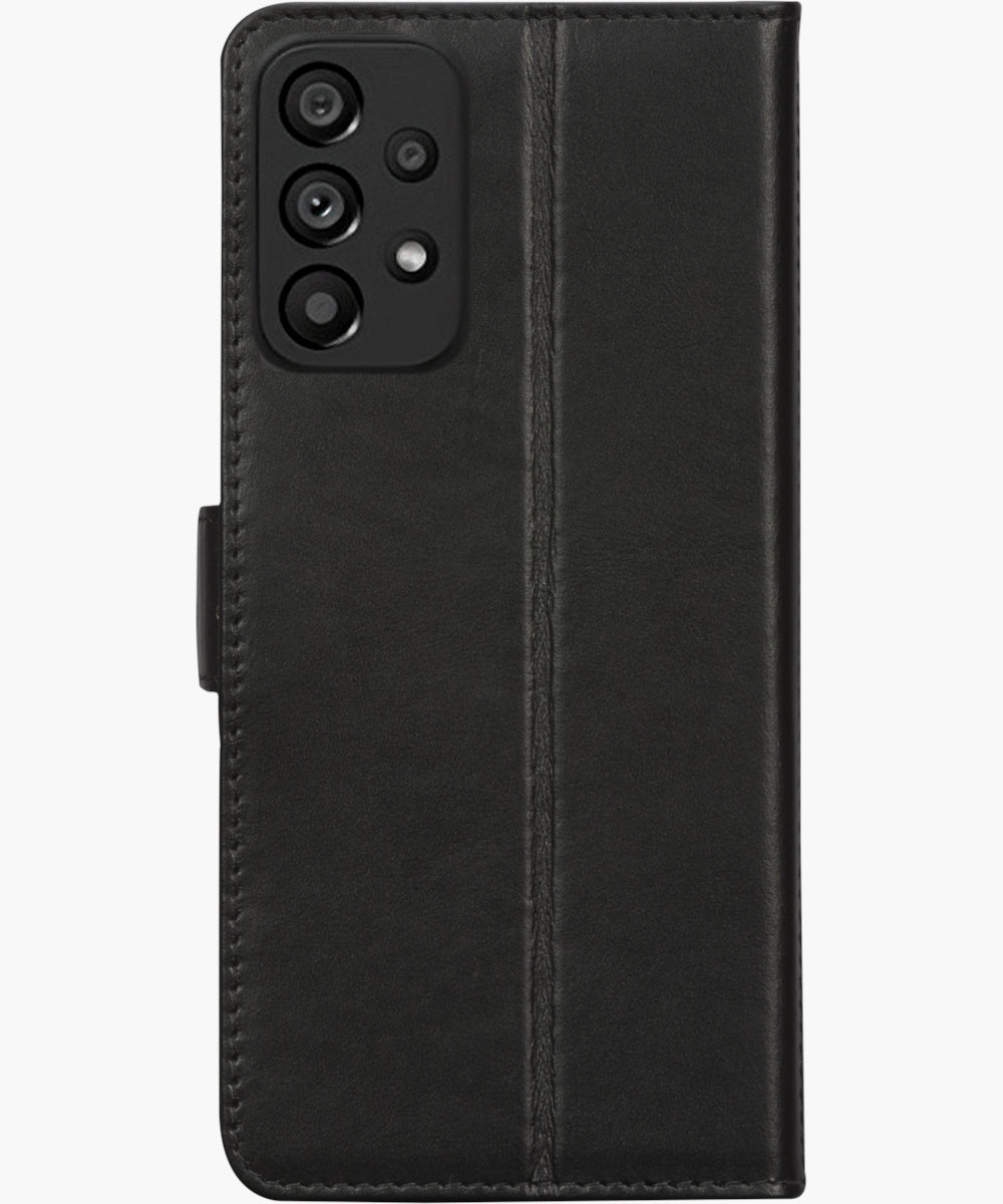 dbramante1928 Copenhagen Slim Folio – für Samsung Galaxy A53, Magnetverschluss, Schwarz