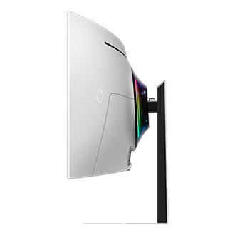Samsung 54Suxen – Monitor, 49", 5120 × 1440 (5K), OLED, Silber