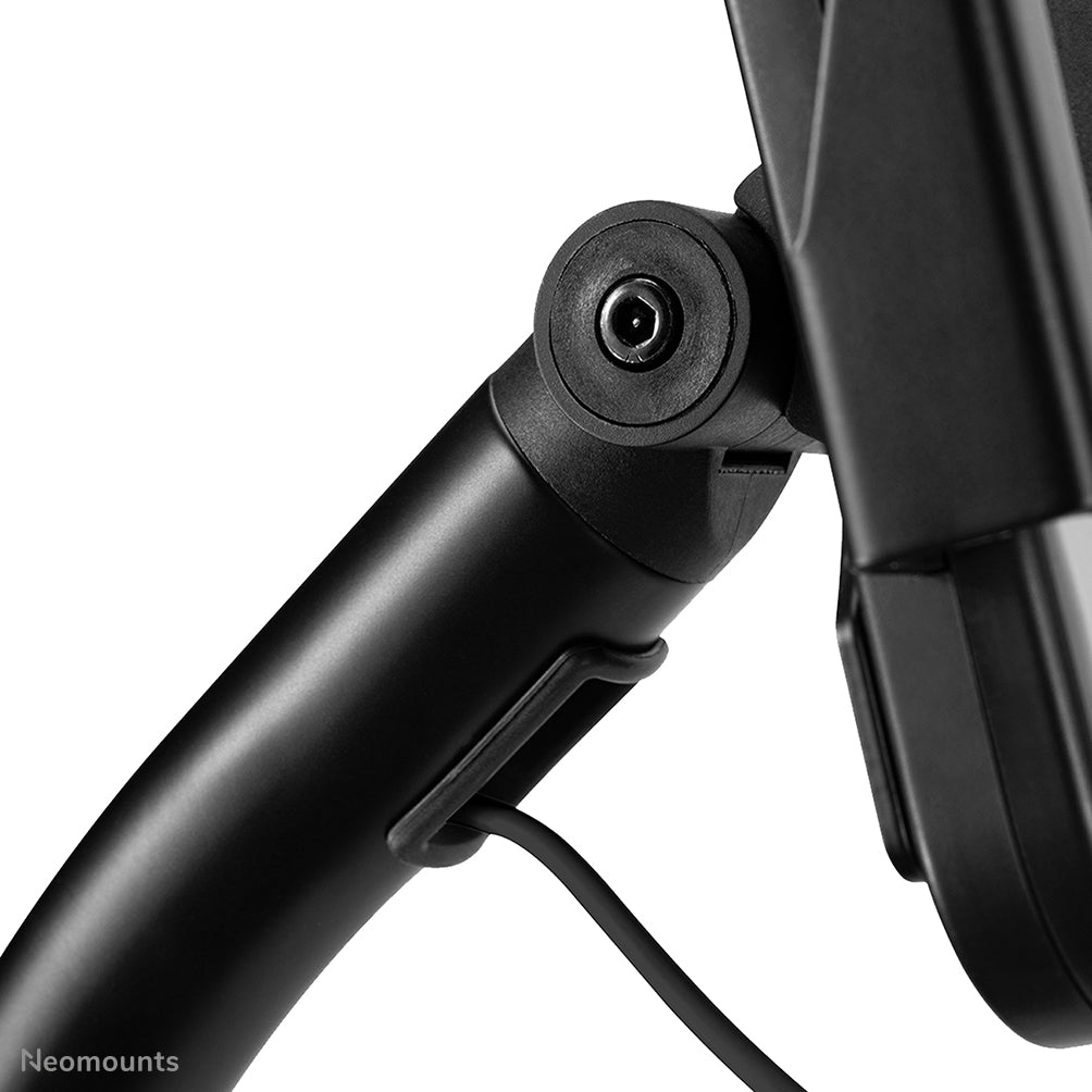 Neomounts Tablet-Bodenständer für 7,9–11" Tablets – dreh-/neigbar – Stahl, schwarz – FL15-625BL1