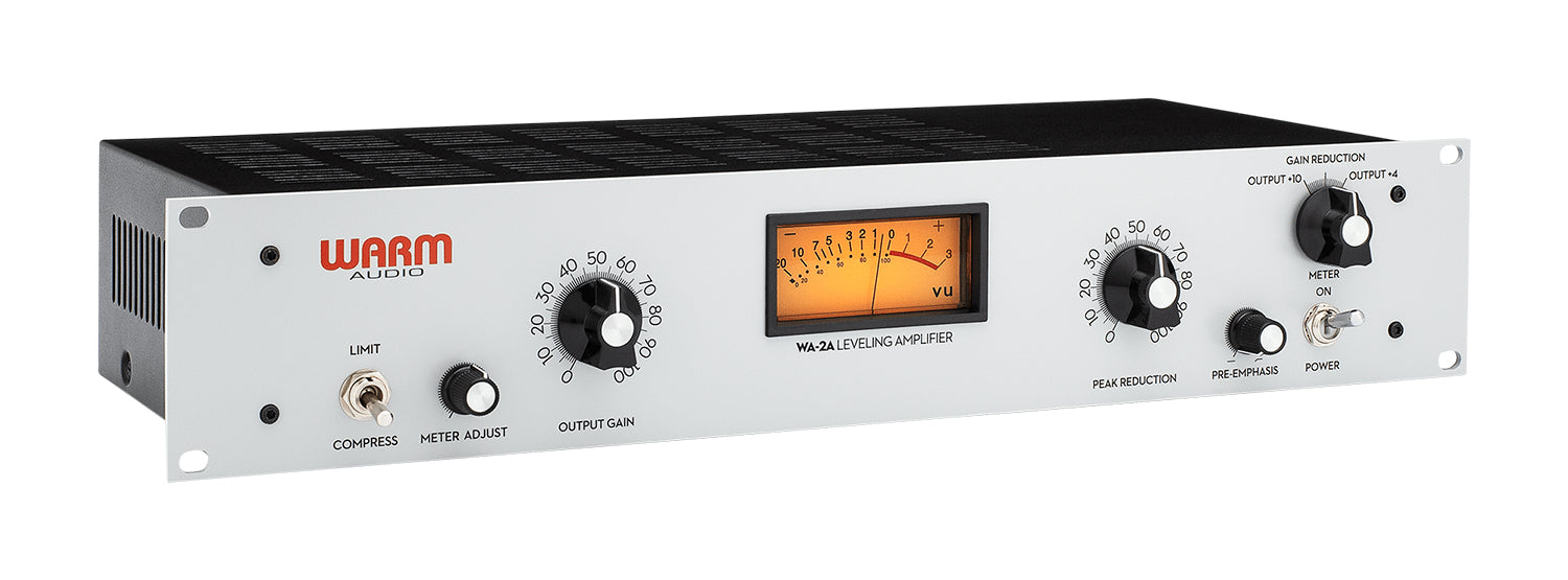 Warm Audio WA-2A – Kompressor & Gate, 2U Rack, Grau