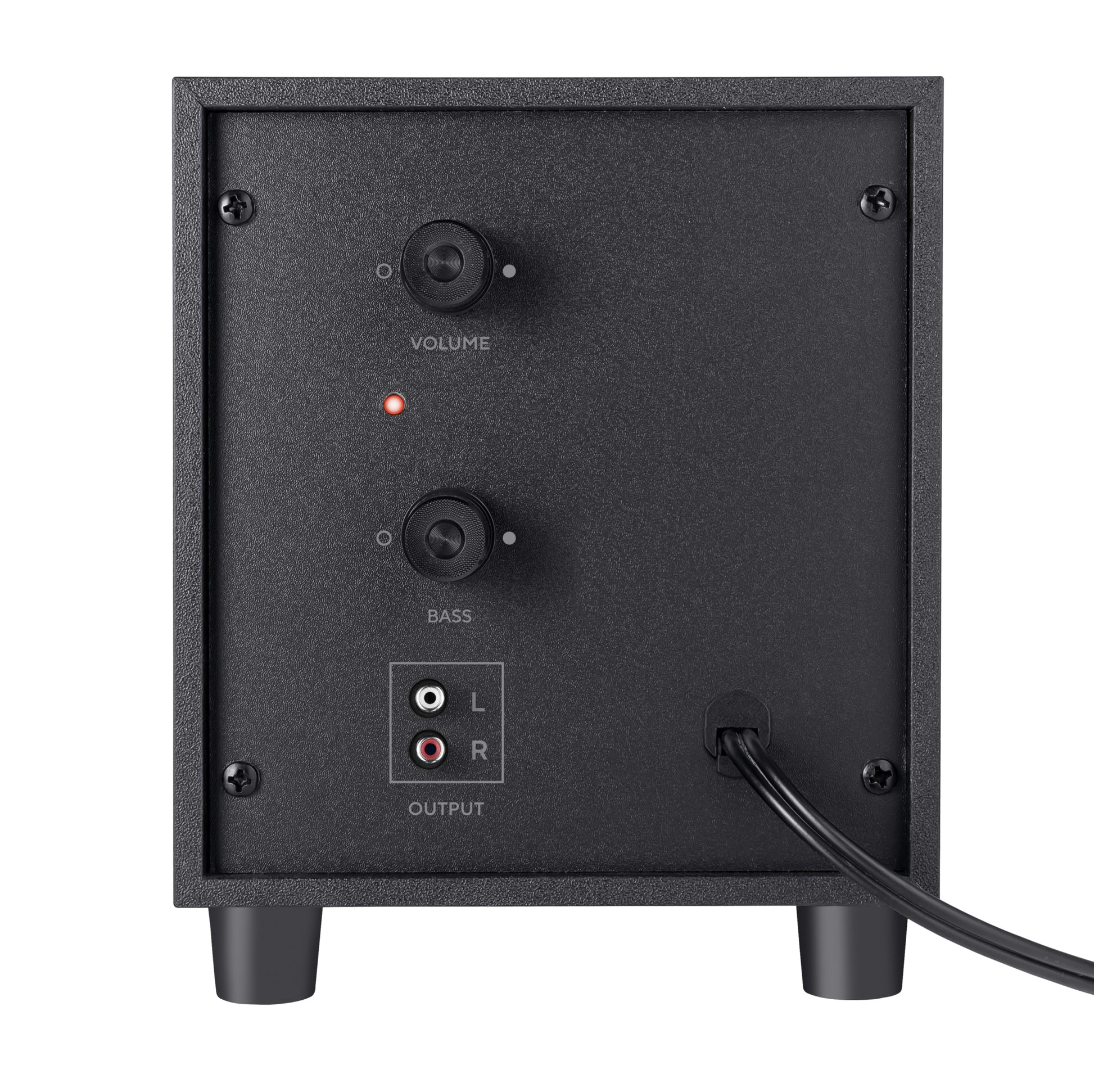 Trust Avora – PC-Lautsprecher-Set 2.1 – 9 W, mit aktivem Subwoofer, 3,5 mm Klinke, USB, Schwarz