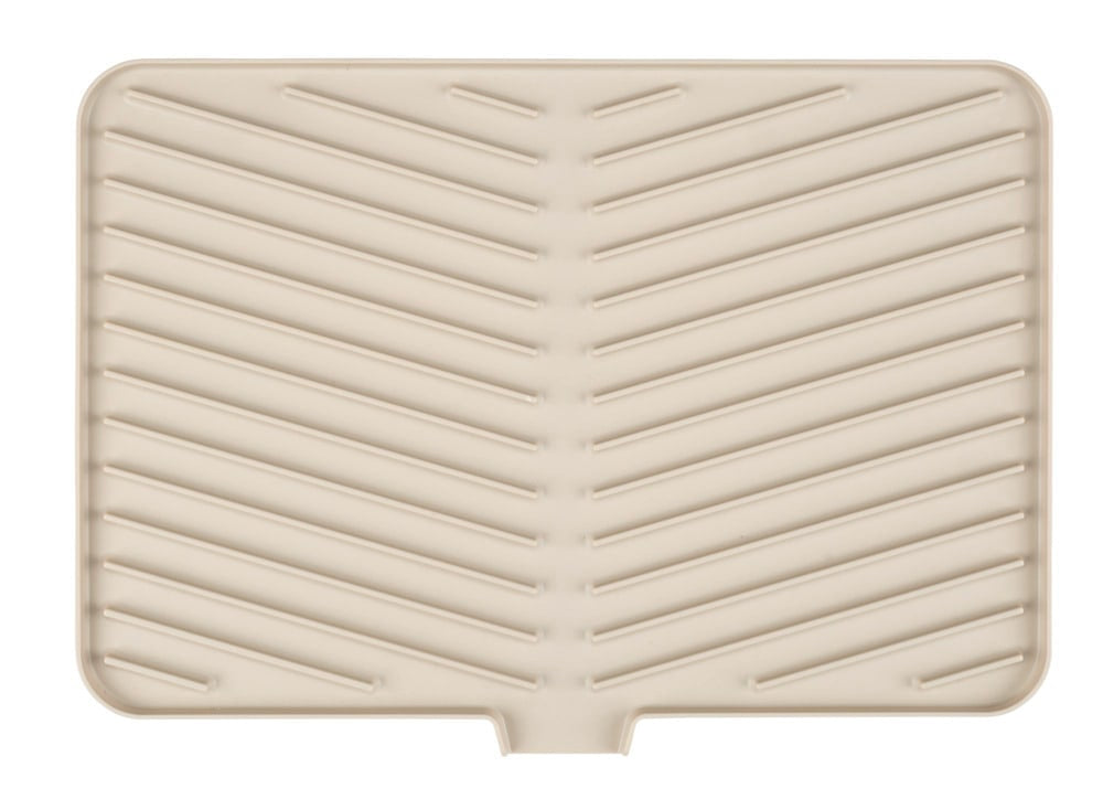 Wenko – Abtropfer 43 × 31 × 8 cm, Kunststoff, rutschfest, Creme