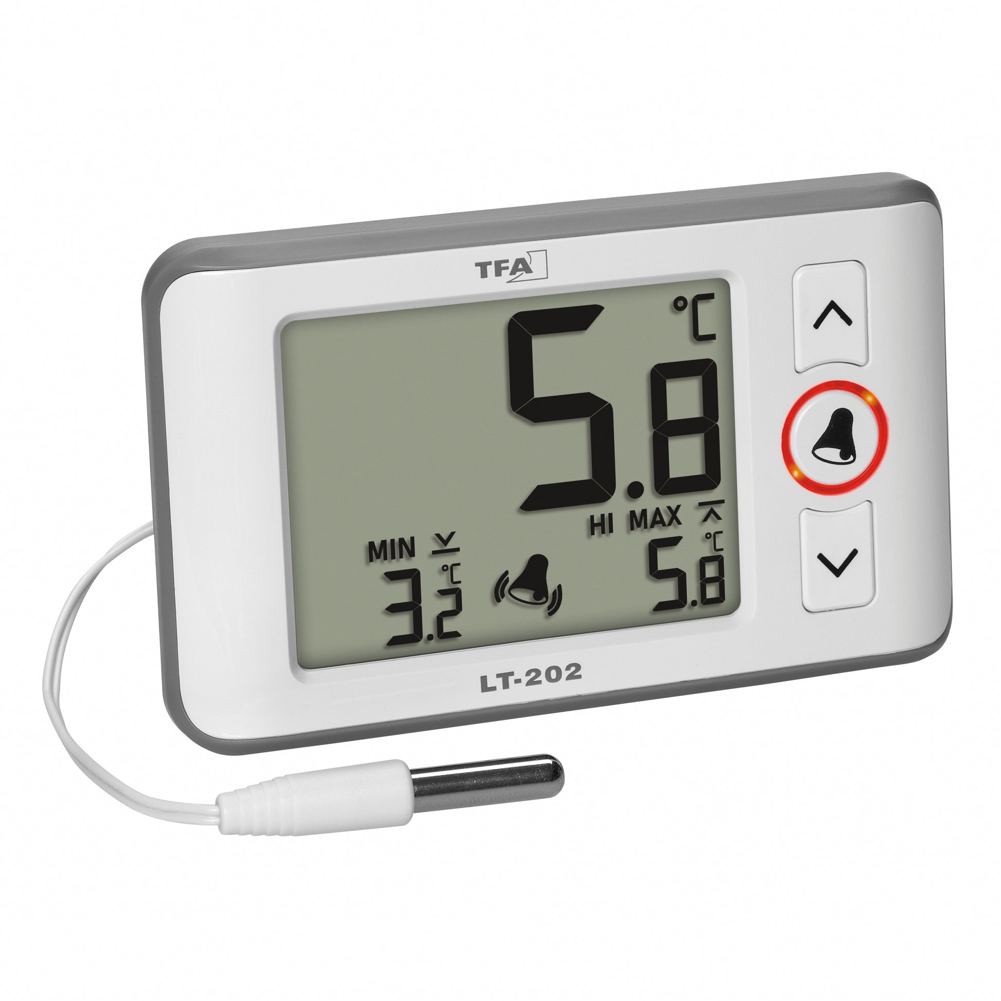 TFA-Dostmann LT 202 Temperatursensor – -40,0–70,0 °C, Innen