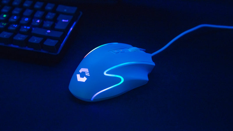 SPEEDLINK DECUS NX – Gaming-Maus – Kabelgebunden (USB‑A), 12800 DPI, rechts, Weiss