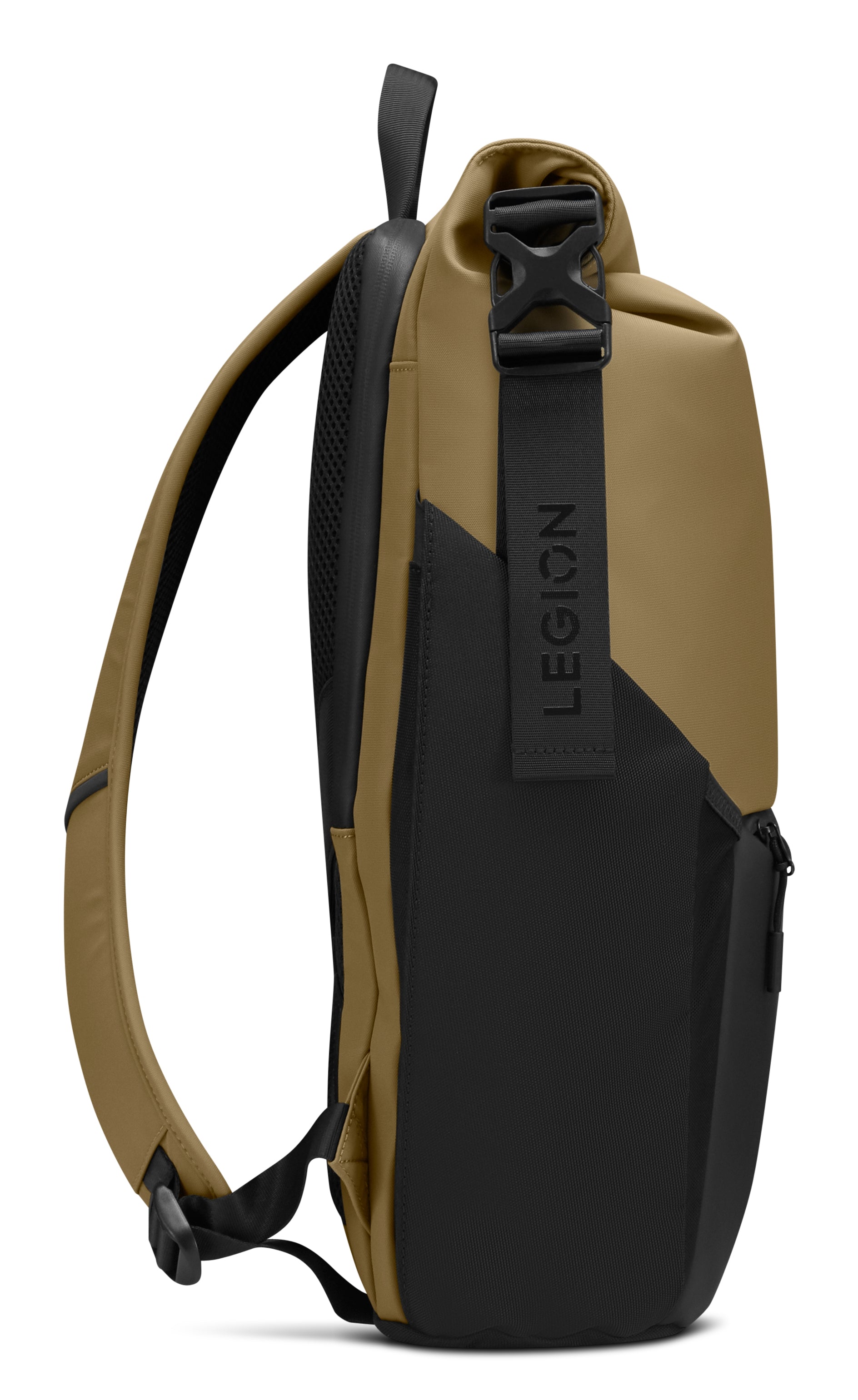 Lenovo Notebook-Rucksack bis 16" – wasserfest – Schwarz/Gelb