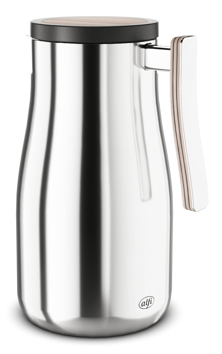 Alfi Thermoskanne Studio Allure – 1 l, Ø 6,4 cm, H 22,4 cm, Edelstahl, vakuum-isoliert