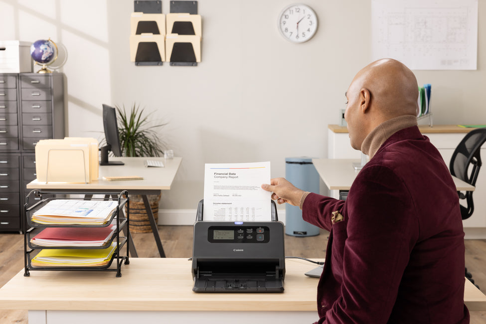 Canon imageFORMULA DR-M260 – Dokumentenscanner, A4, Duplex, 60 ppm, 600 dpi, ADF 80 Blatt, USB, für Windows