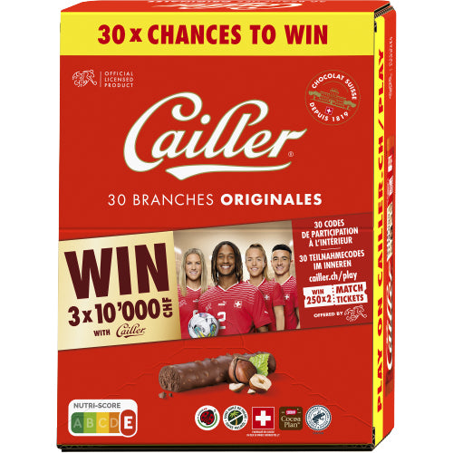 Cailler Branche – Pralinen – Vanille – 30 × 23 g